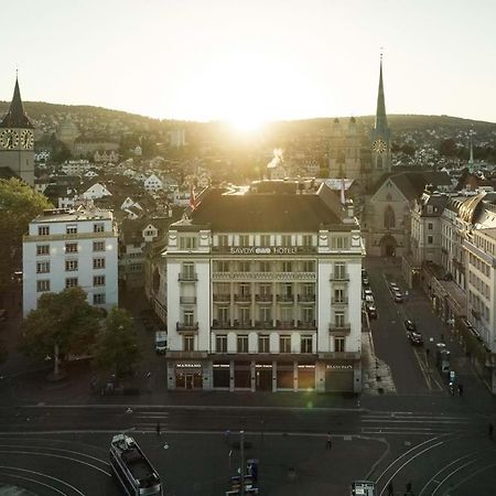 Savoy Baur En Ville チューリッヒ エクステリア 写真