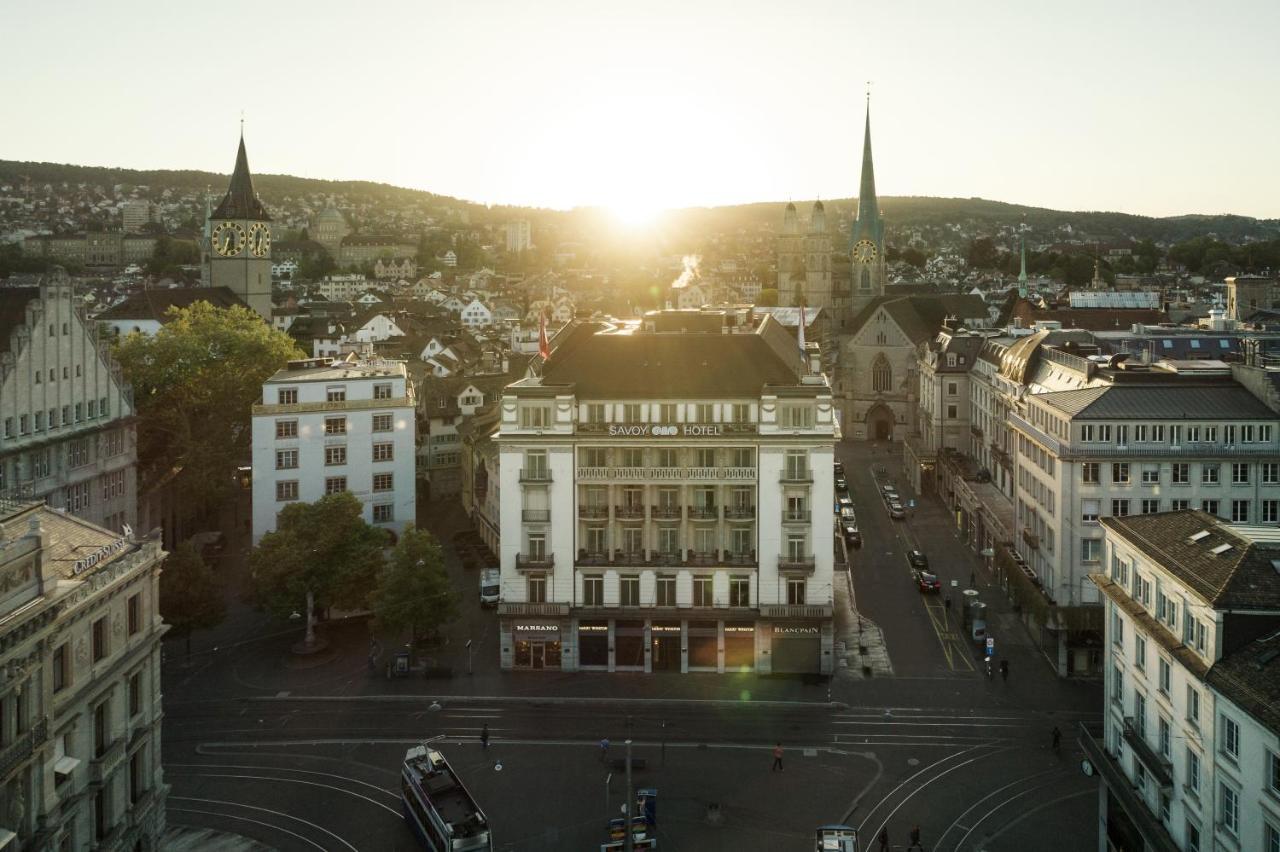 Savoy Baur En Ville チューリッヒ エクステリア 写真